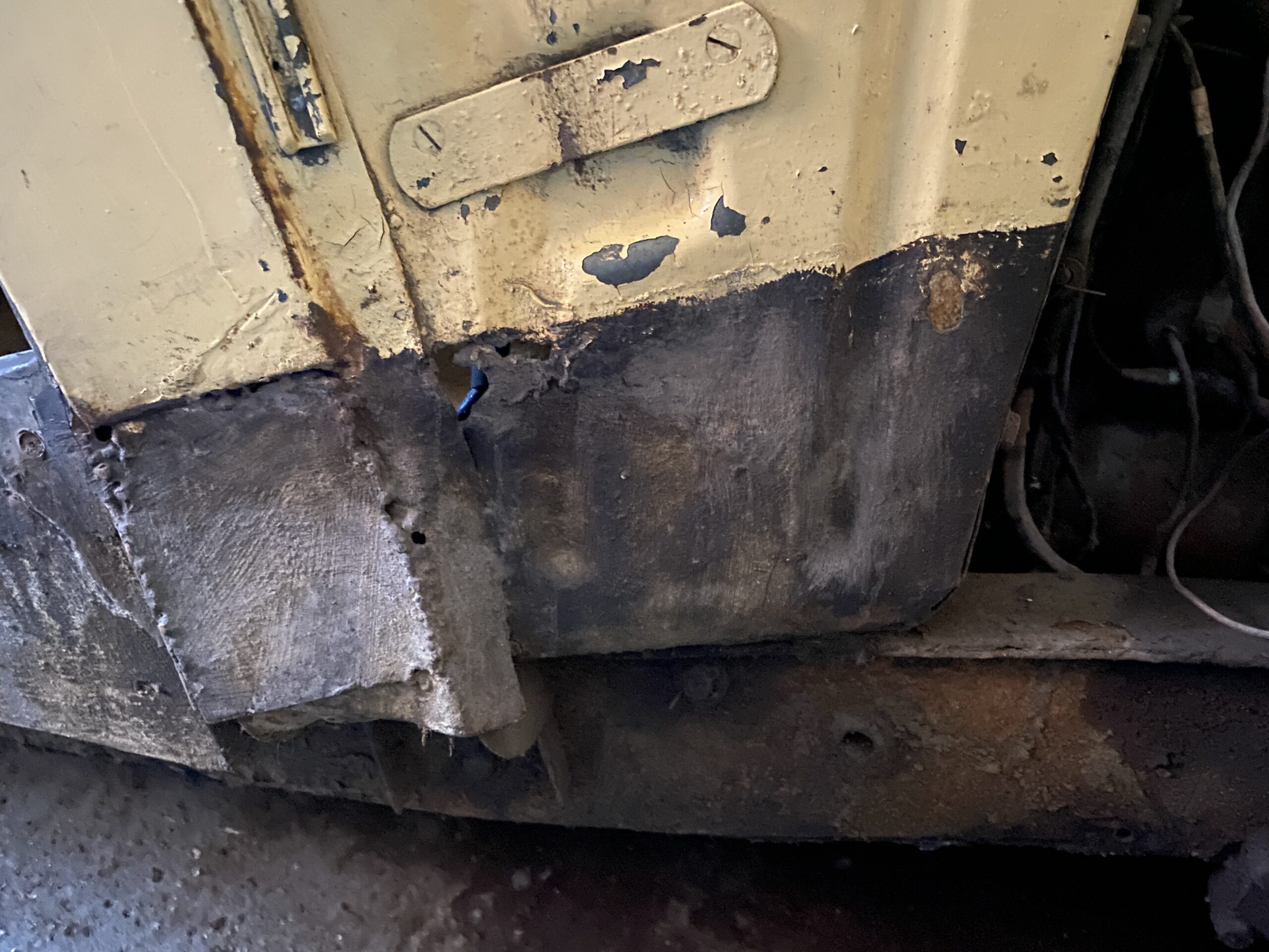 Metalwork Part 2 – Drivers Footwell