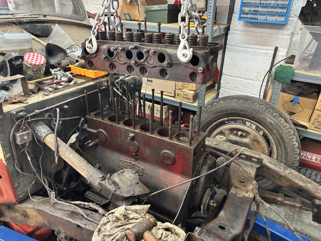 Cylinder Head removal part2 – Success