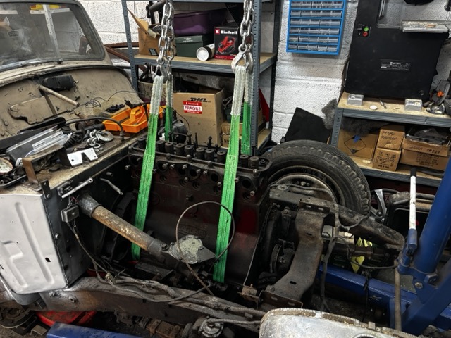 Engine & Gearbox Removal Part 2